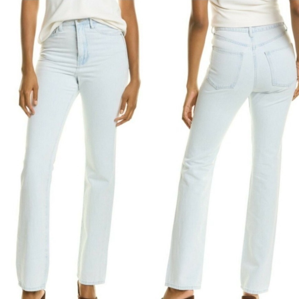 WEWOREWHAT The Icon Jean Rigid Denim Light Icy Blue Wash Size 31